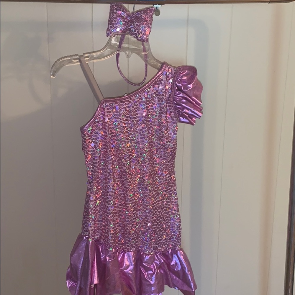 all over sequence costume - jazz